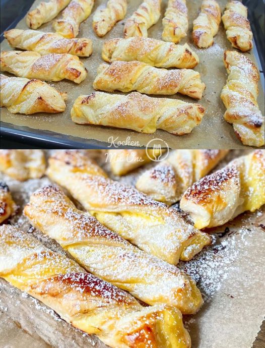 Ohhh člověče, to je ale dobrota! – Bleskově rychlé tvarohové tyčinky z listového těsta