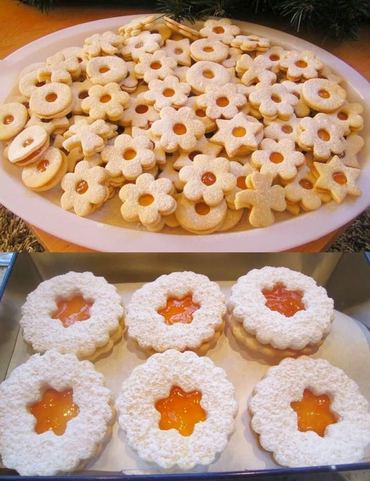 Babiččiny linecké cukroví, toho musím vždycky upéct hodně navíc!