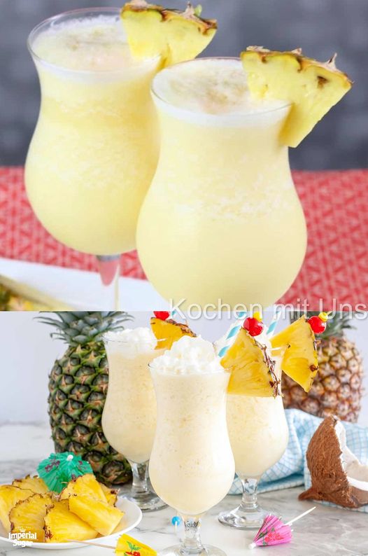 Pina Colada s pouhými 4 ingrediencemi