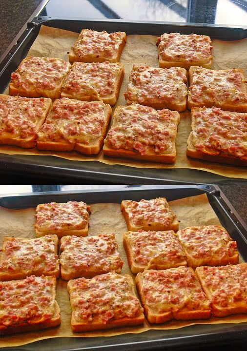 Pizza toast za 2 minuty v troubě