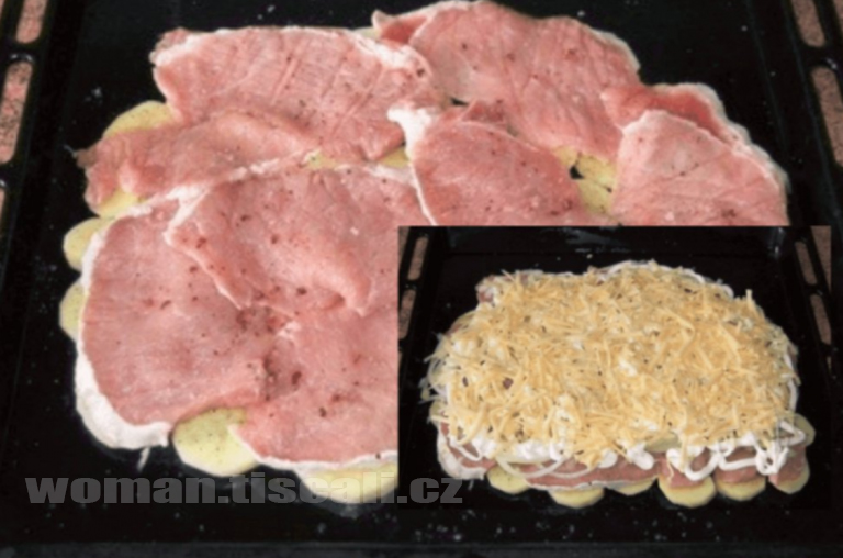 Recept na úžasně šťavnaté Prezidentské řízky. Měkoučké masíčko s bohatou oblohou, na jednom pekáči!