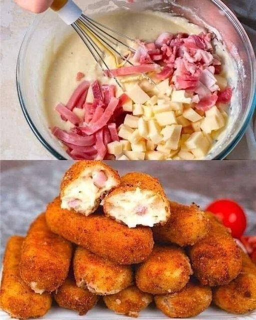Šunkovo-sýrová kroketa, kterou jsem si vždy mohl dát