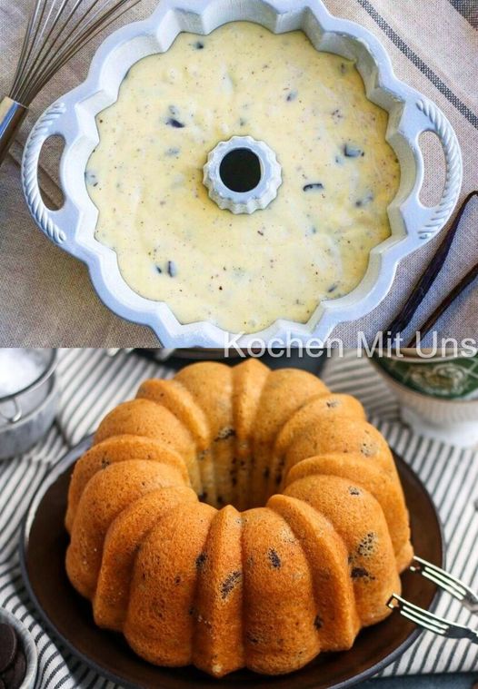 Gugelhupf se šlehačkou smíchaný za 5 minut