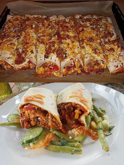 Chutnají úžasně, mexické burritos na olíznutí prstů