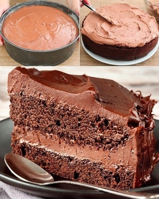 Čokoládový dort s 850 ml šlehačky připravený za 1 hodinu