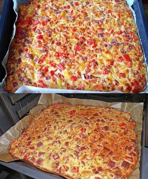 Schüttelpizza – bleskový recept, peču každý týden