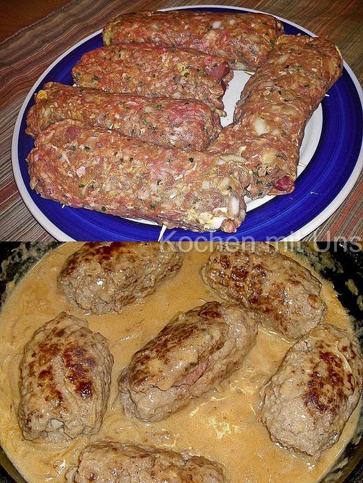 Švarcvaldské mleté rolády, jídlo pro celou rodinu