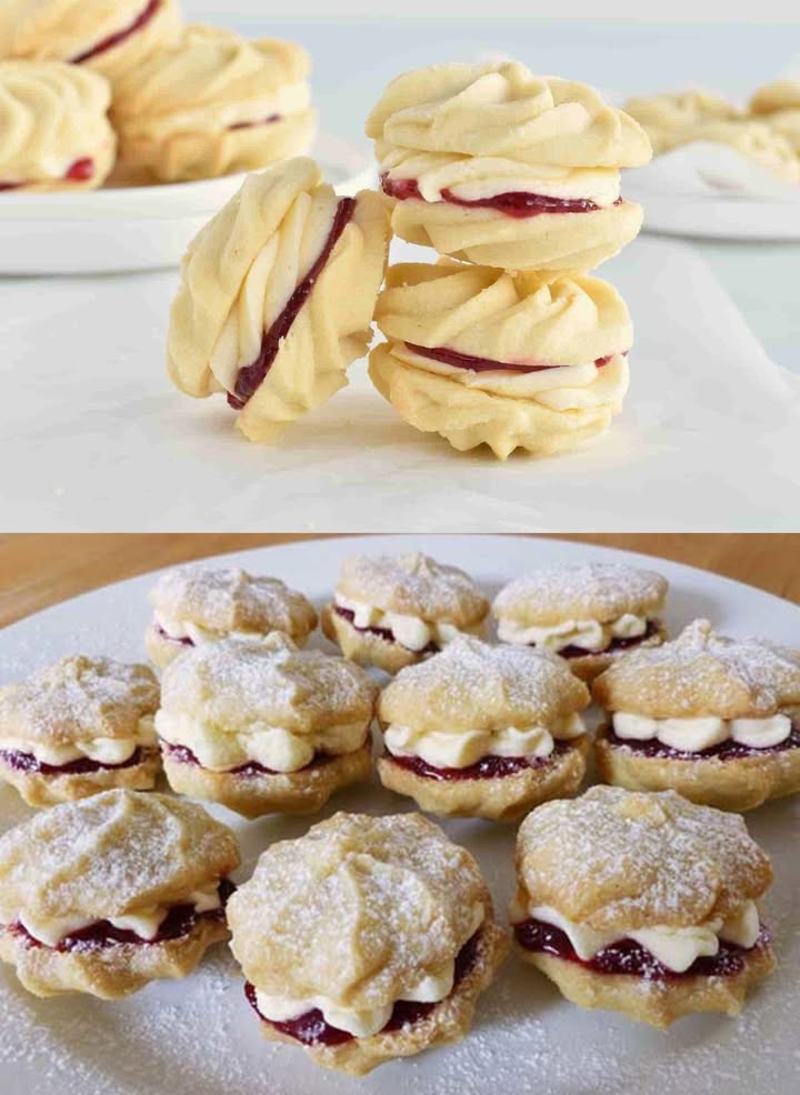 Jsou to tak dobré, mňam — vídeňské cukroví 🥰