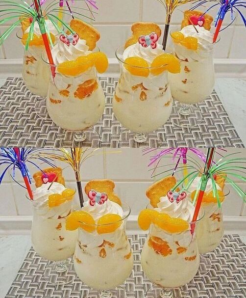 Spekulatius tiramisu s mandarinkami připravené za 5 minut, tak lahodné