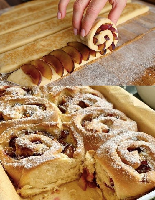 Naprosto lahodné švestkové šneky, které byste mohli jíst pořád