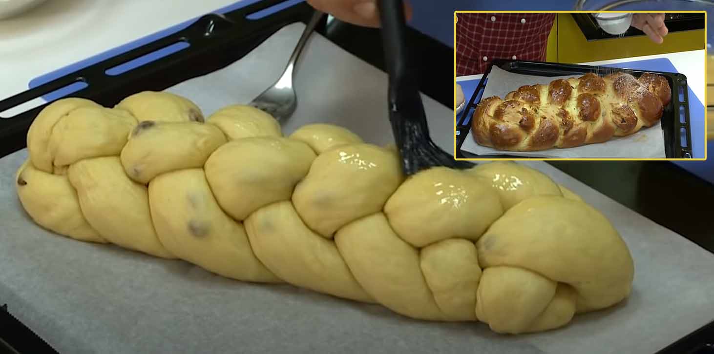 Sváteční vánočka podle receptu babičky. Fantastický přehledný recept, který zvítězil v kulinářské soutěži !