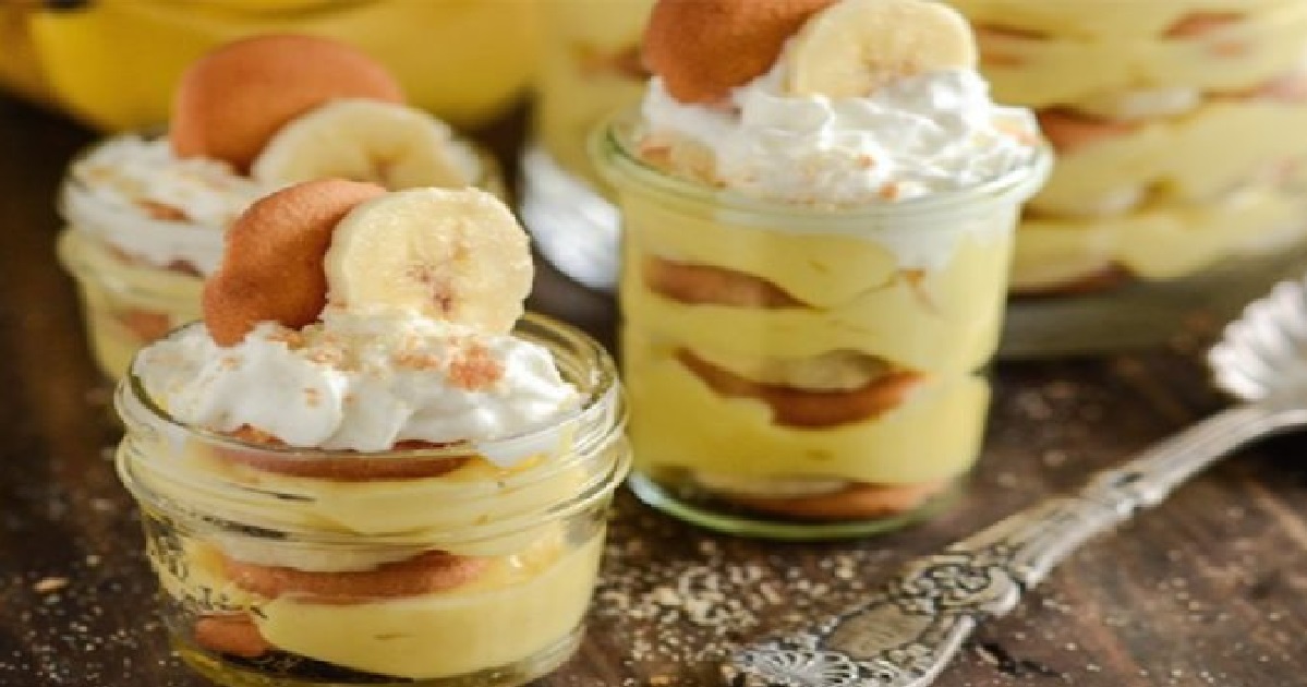 TIP na dezert týdne : Banánové sklenice s famózním salkovým krémem