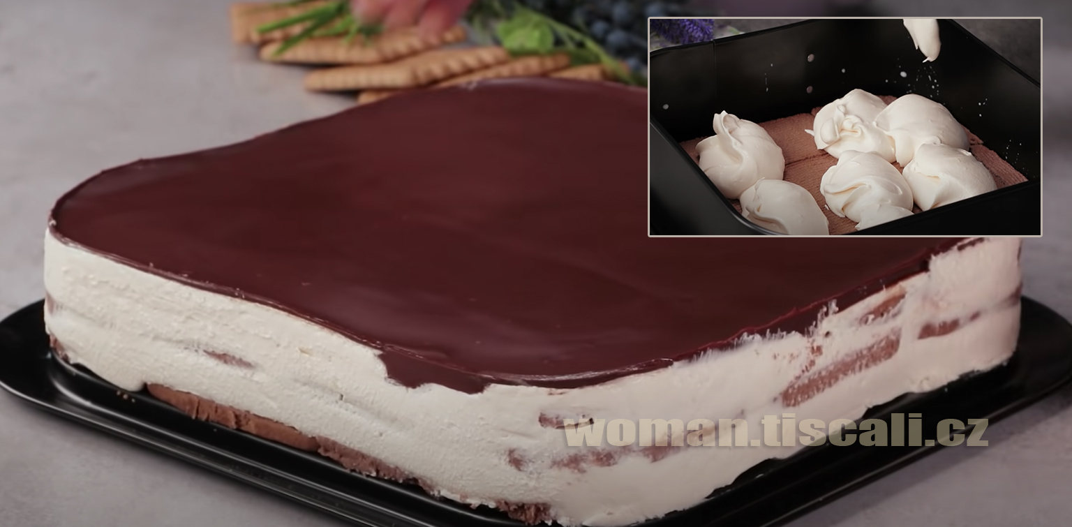 Tento vynikající minutkových nepečený dezert s množstvím krému je tak dobrý, že na talířích nezůstane ani drobek !