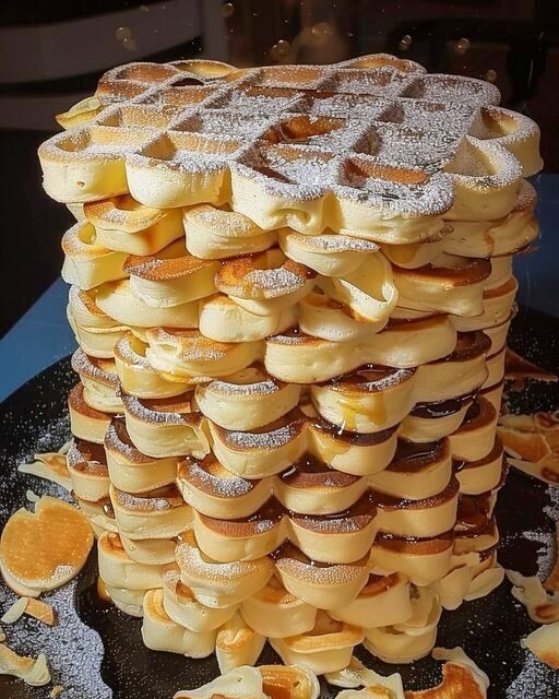 Vanilkové jogurtové vafle za 2 minuty