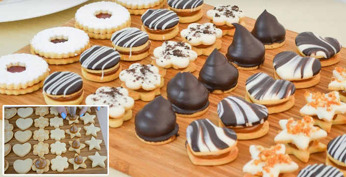 Veškerá tato nádhera je z 1 těsta: Univerzální medové těsto na vánoční pečivo – cukroví z něj objednávají i na svatby !