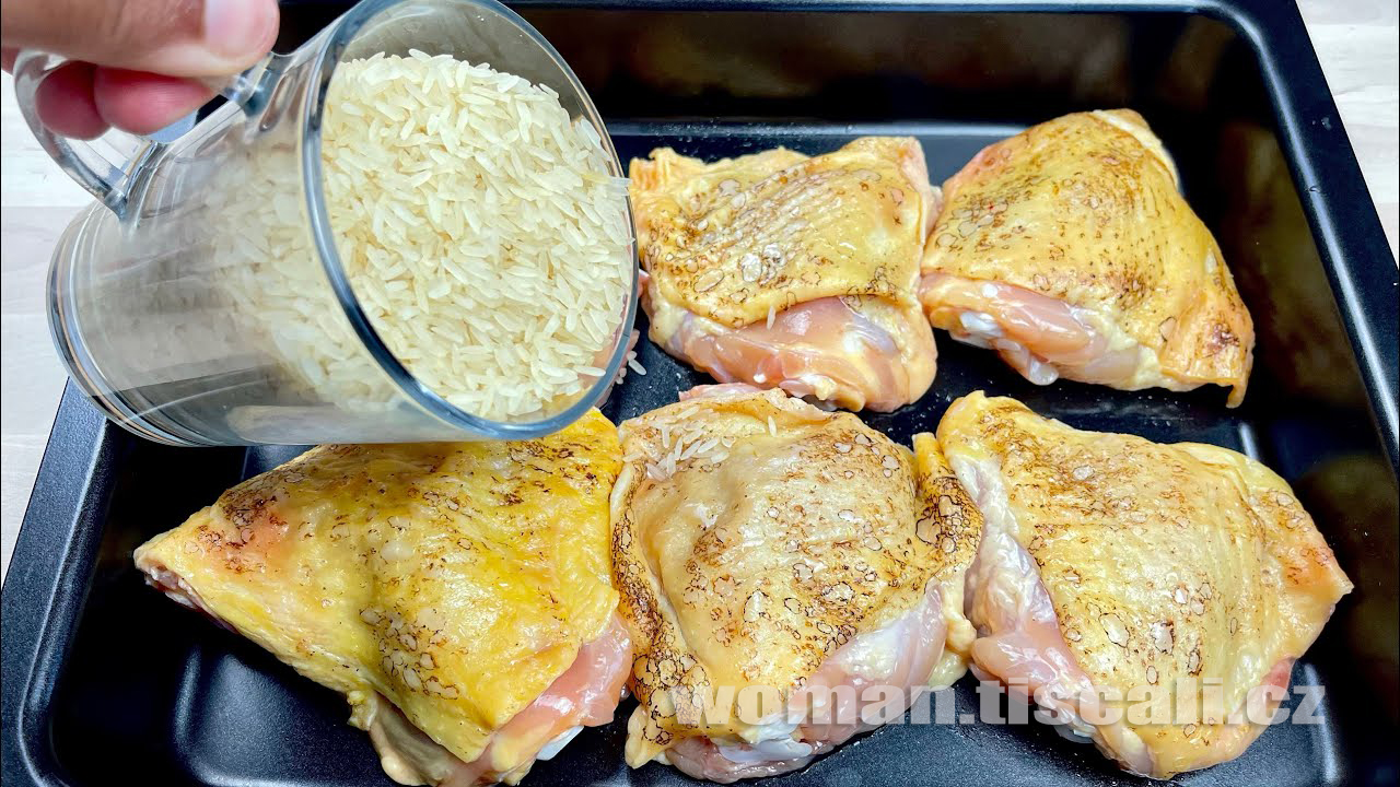 Vyzkoušejte připravit kuře s rýží takto: Výsledek je fantastický !