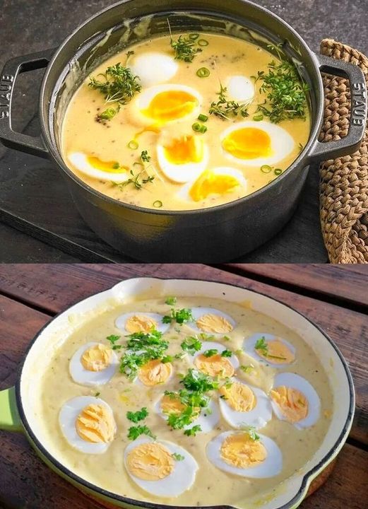 Jak je to chutné, vejce v hořčičné omáčce