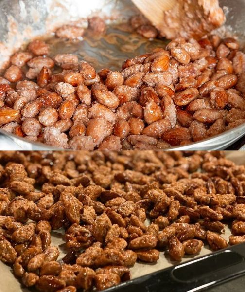 Woooooow, pražené mandle chutnají tak dobře 🥰