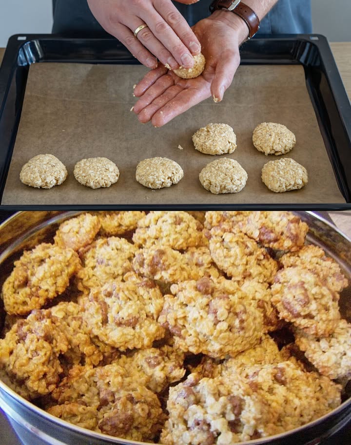 Wooow, úplně mě to chytlo: ovesné sušenky