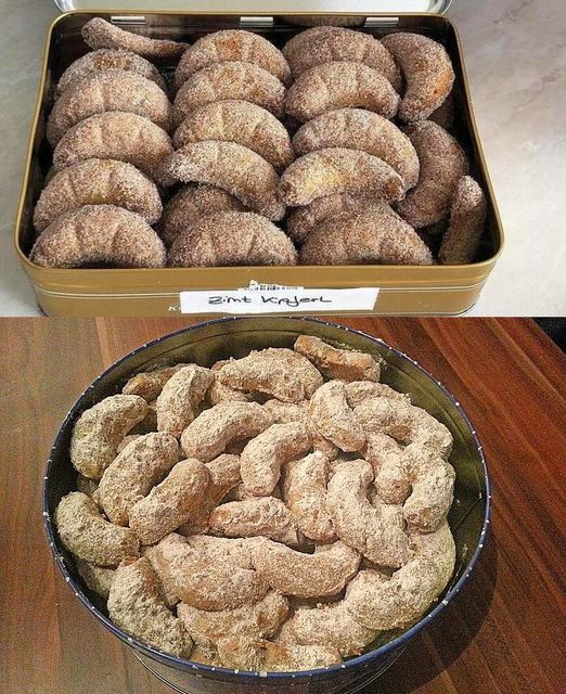 Skořicové rohlíčky, z toho musím vždycky upéct víc! Recept níže