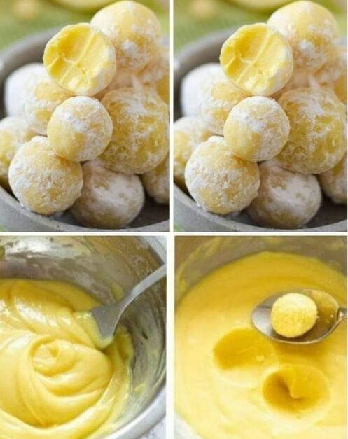 Citronové pralinky, rozhodně si je udělejte