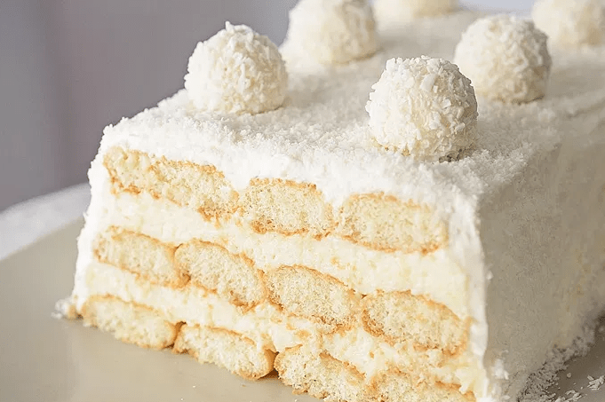 Nejlepší nepečený „Raffaello“ dezert – Lahodný a vláčný jako obláček a není s ním žádná práce