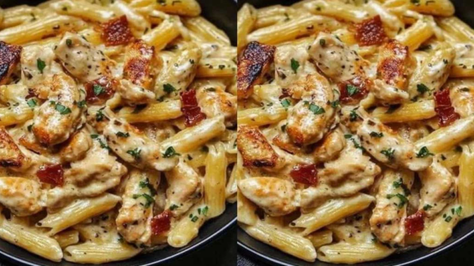 Těstoviny s kuřecím masem a parmazánem – hotové za 20 minut a tu omáčku ti budou všichni závidět!