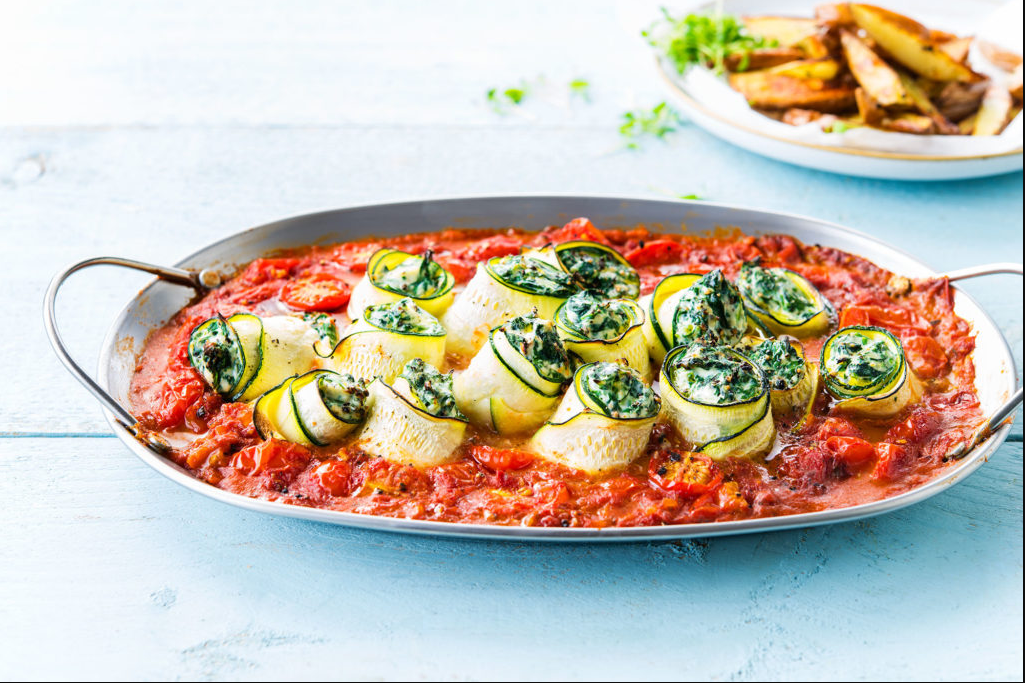 Vzala cuketu a naplnila ji špenátem. Hodila to do trouby a za 10 minut servírovala oběd, jaký si nedáte ani v té nejdražší restauraci!