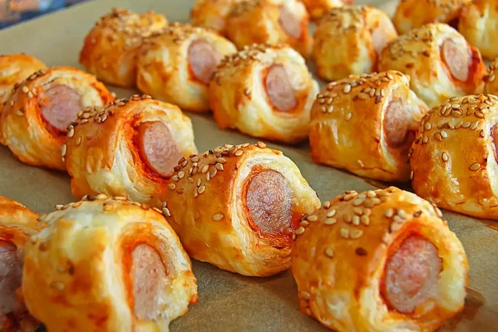 Párky v kabátku recept: Lahůdka na jedno sousto