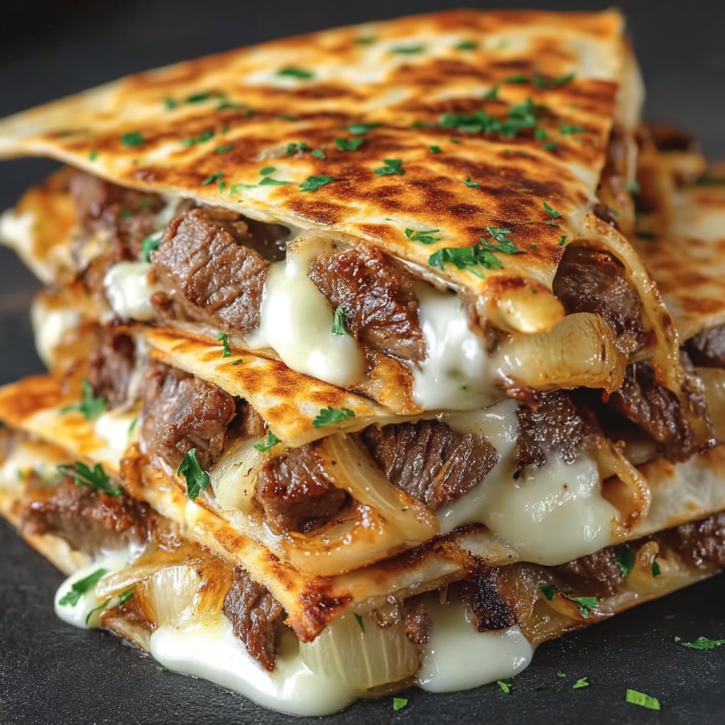 Quesadillas s hovězím a sýrem Blackstone