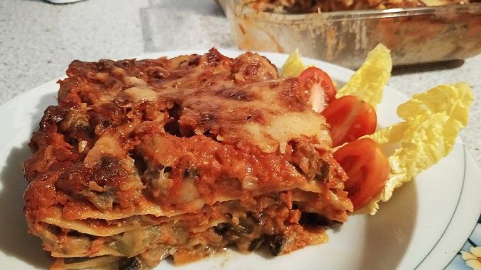 Juliina jemná zeleninová lasagne