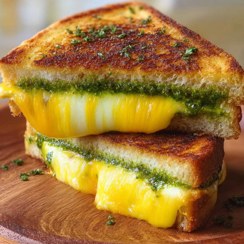 Chutney-sýr na grilu sendvič