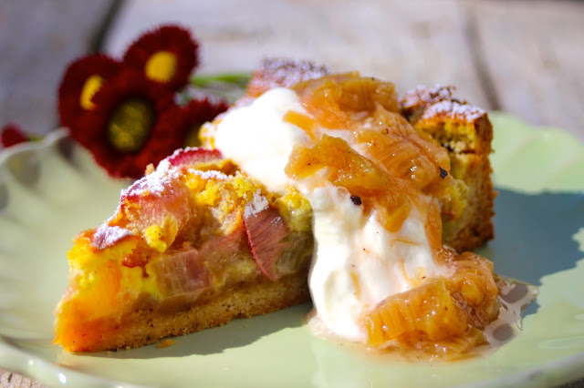 Rebarborový koláč