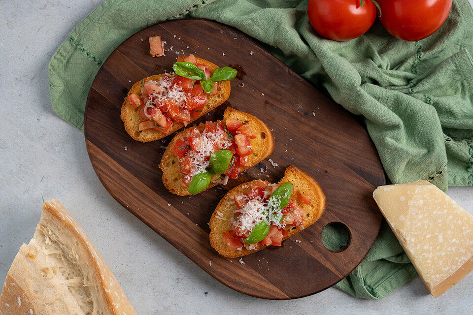 Italská bruschetta