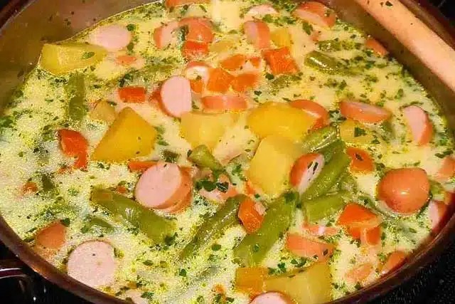 Recept na zeleninový hutný guláš