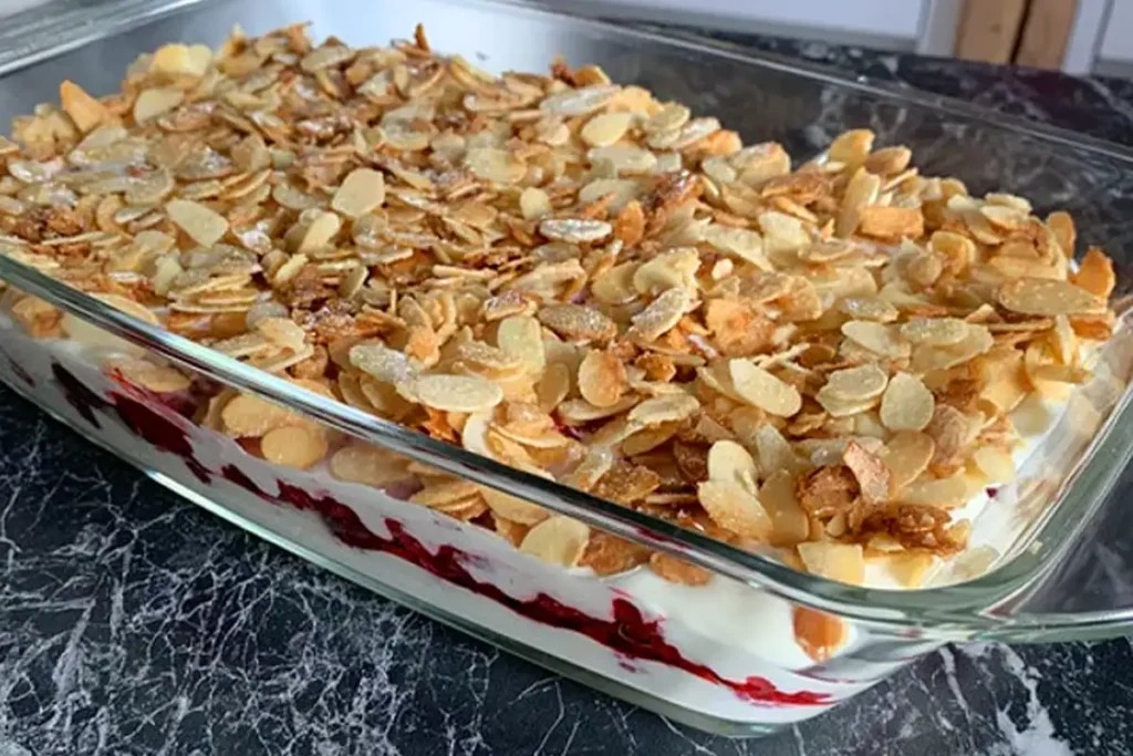 Rychlý recept na malinový dezert