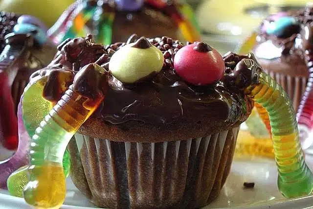 Recept na pavoučí muffiny na Halloween