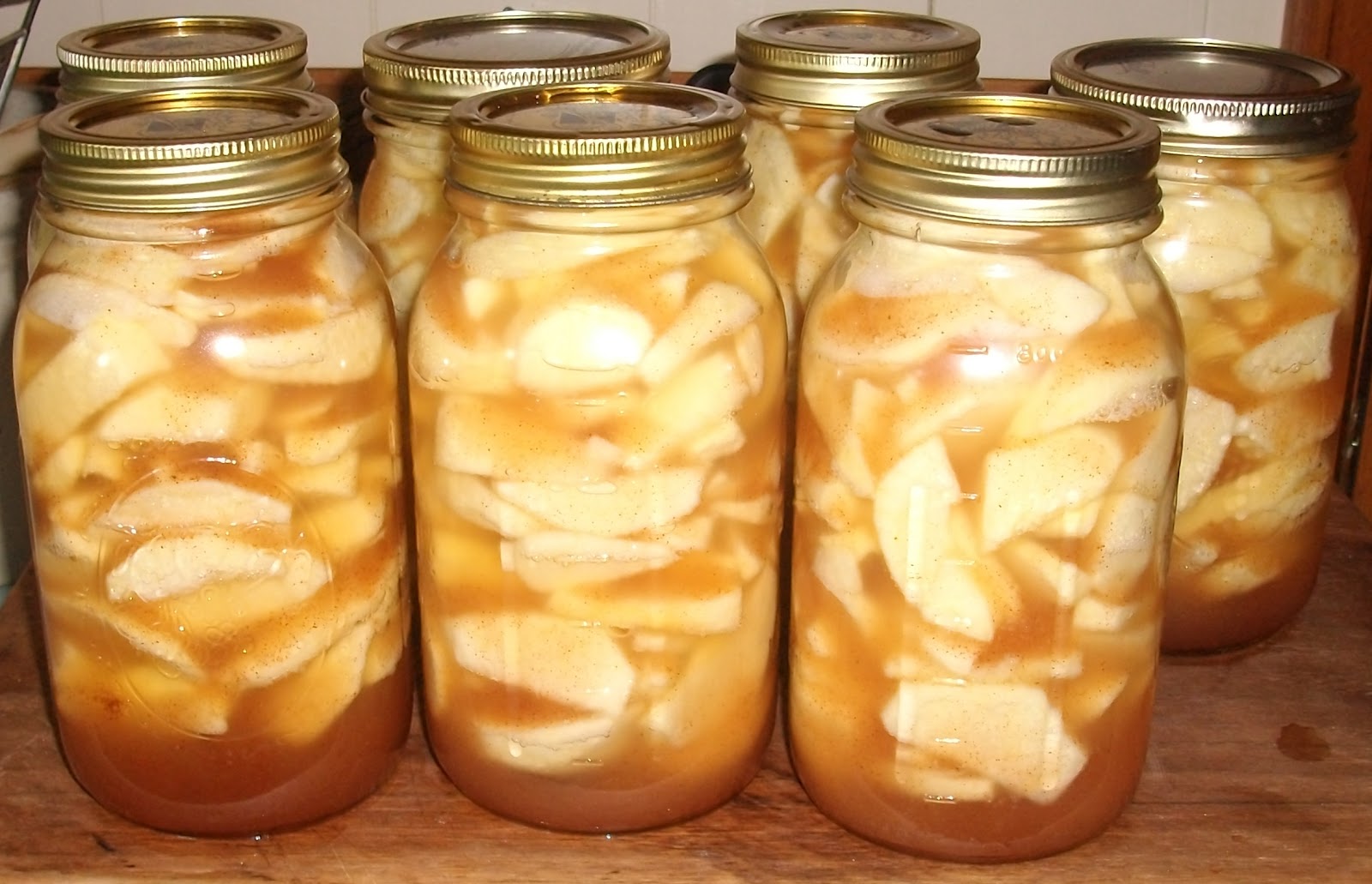 Jablečný koláč ve sklenici