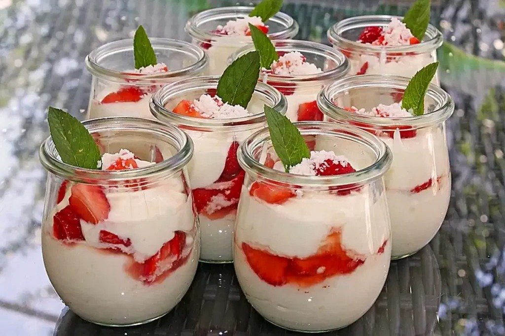 Recept na jahodovo-kokosový dezert