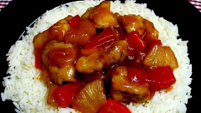 Kuře na sladko-kyselo jako v čínské restauraci
