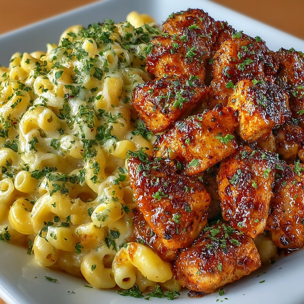 Kuře s medovo-česnekovou omáčkou