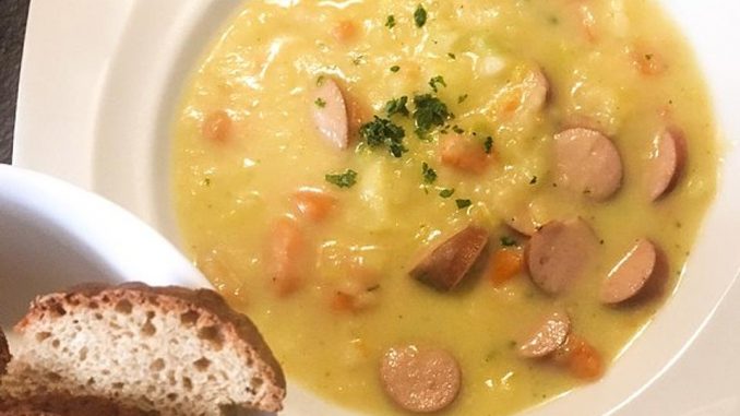 Jednoduchá bramborová polévka