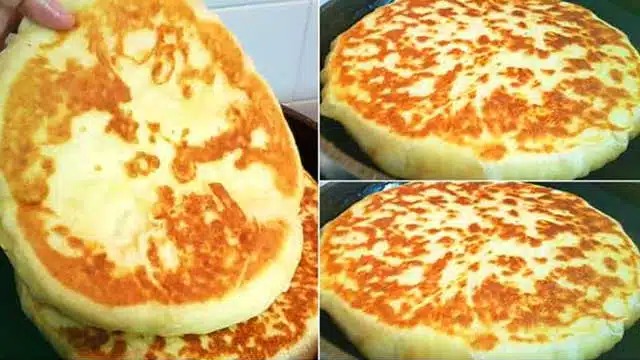 Langoše plněné sýrem: rychlý recept bez droždí za 10 minut