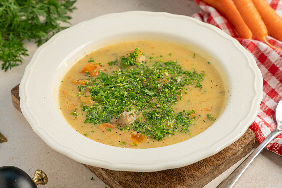 Jednoduchá bramborová polévka