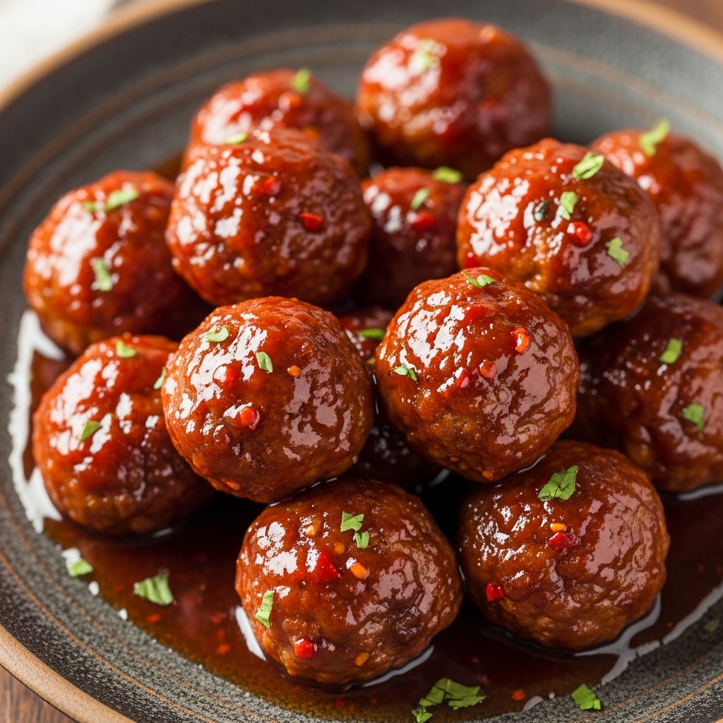 Sladko-kořeněné krůtí kuličky