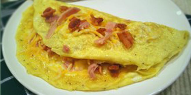 Nízkosacharidová omeleta