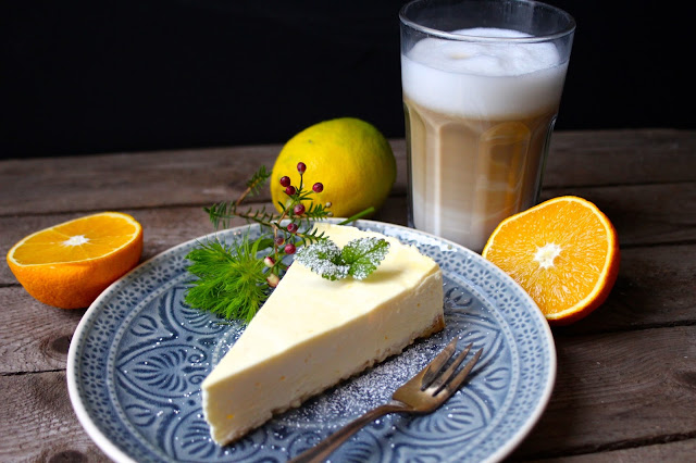 Krémový tvarohový koláč