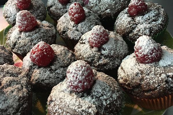 Veganské čokoládové muffiny