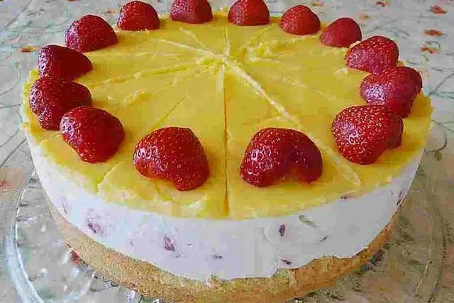 Recept na jahodovo-vanilkový koláč