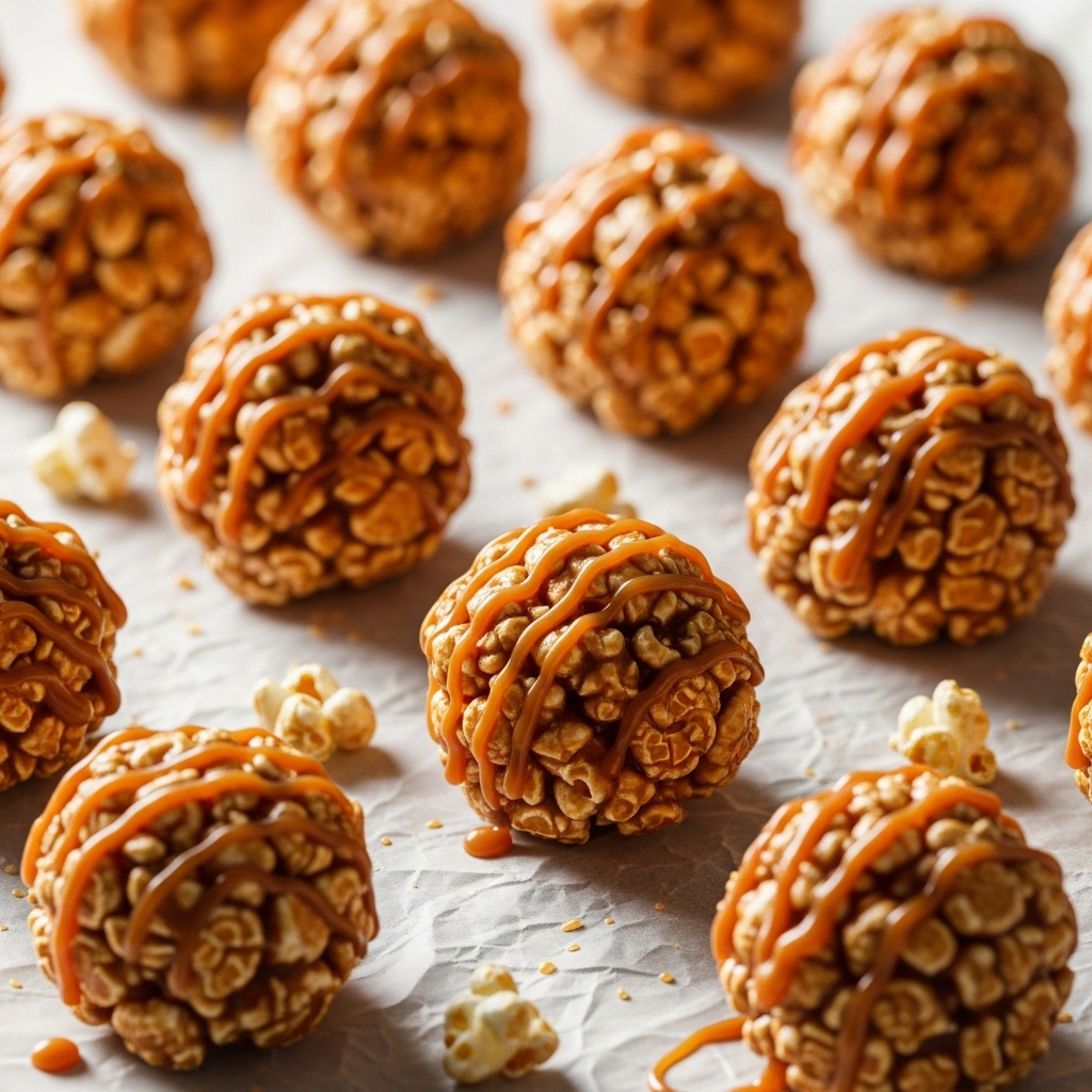 Maminky popcornové kuličky